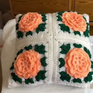 Homemade decorative pillow